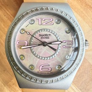 Swiss Swatch Watch 007 Diamonds are forever 2002 NEW BATTERY